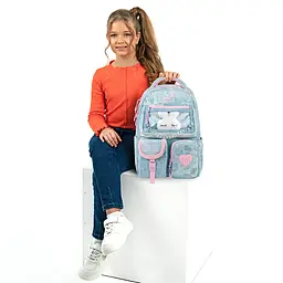 Рюкзак для старшої школи Kite Education teens 2587M Classy&Sassy Блакитний (K26-2587M-3) - мініатюра 22