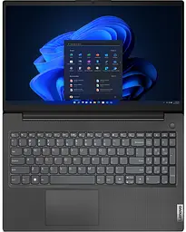 Ноутбук Lenovo V15 15.6' FHD IPS AG, AMD R5-7520U, 16GB, F256GB, UMA, DOS, чорний (82YU00UJRA) - мініатюра 3