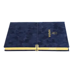 Щоденник датований Buromax Patriot Velour 2026 A4 штучна шкіра синій (BM.2770-02) - мініатюра 9