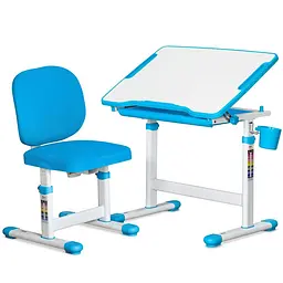 Комплект меблів Evo-kids Evo-06 Plus Blue: стіл+стілець (Evo-06 Plus BL)