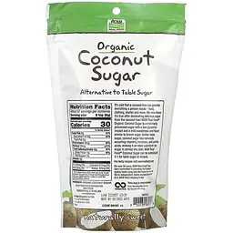 Цукор кокосовий Now Foods Coconut Sugar 454 г - мініатюра 2