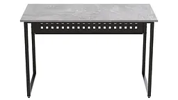 Стіл письмовий Майк Ferrum-decor 75x140x70 Чорний метал ДСП Бетон 16 мм (FRD-106537) - мініатюра 3