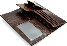 Чоловічий шкіряний гаманець Vintage 8х16,5 см acs0015722 - мініатюра 6