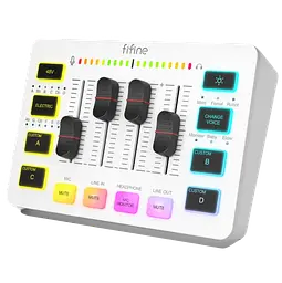 Аудіомікшер FIFINE SC3 / White