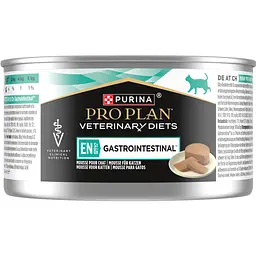 Вологий дієтичний корм для кошенят та дорослих котів Purina Pro Plan Veterinary Diets EN Gastrointestinal для зменшення розладів кишкової абсорбації та годівлі у період відновлення та одужання 195 г - мініатюра 3
