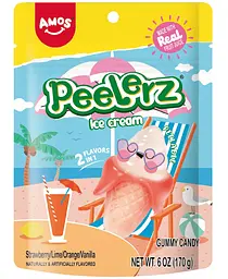 Желейні цукерки Amos Gummy Peelerz Ice Cream 170г
