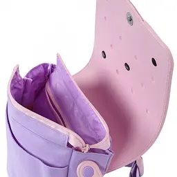 Сумка через плече Yes CB-3 Charming 19х18.5х1.5 см рожево-фіолетова (550531) - мініатюра 4