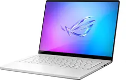 Ноутбук ASUS ROG Zephyrus G14 2025 GA403WW (14 2.8K OLED 120 Hz, Ryzen 9 AI HX 370, 32 GB, 2 TB, RTX 5080, W11H) Platinum White (GA403WW-G14.R95080) - мініатюра 2