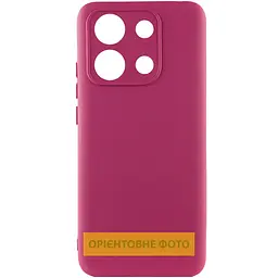 Чохол TPU GETMAN Liquid Silk Full Camera для Xiaomi Redmi A1+ / Poco C50 / A2+ Бордовий / Marsala