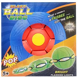 Літаючий трансформерний м'яч «FLAT BALL» FB-001 Червоний