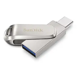 Флеш-накопичувач SanDisk USB 3.1 Ultra Dual Luxe Type-C 64Gb (150 Mb/s) (SDDDC4-064G-G46) - мініатюра 5