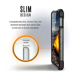 Чохол прозорий протиударний UAG Plasma для Samsung Galaxy S10e (5.8") Ash - мініатюра 4