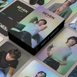 Ломо Карти Lomo Card China Beyond The Scene / BTS Jung Kook БТС Джонгук голографічні LС C BTS 04 - мініатюра 5