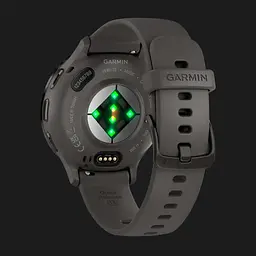 Смарт-годинник Garmin Venu 3S Slate S. Steel Bezel w. Pebble Grey Case and S. Band (010-02785-00) - мініатюра 2