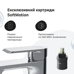 Змішувач для умивальника AM.PM Flash хром F9H02100 - мініатюра 5