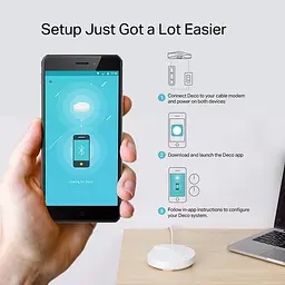 Набір з 2 роутерів - меш-система Wi-Fi TP-Link Deco M5 (2-pack) - мініатюра 6