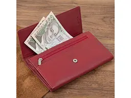 Жіночий гаманець натуральна шкіра Cortina 5048 rosso Червоний 17,5x10x2,5 см TONY PEROTTI acs0032571 - мініатюра 5