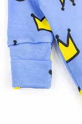 Трикотажний комбінезон без утеплення на блискавці Crown - мініатюра 4