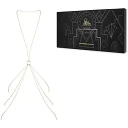 Ланцюжок для тіла Bijoux Indiscrets Magnifique 8 Body Chain - Gold - мініатюра 4