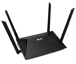 Роутер Asus RT-AX1800U, Black, WiFi 6 (2.4GHz до 574 MB/s / 5GHz до 1201 MB/s), 3xGLan, 1xGWan, 1xUSB2.0, 4 зовнішніх антен - мініатюра 2