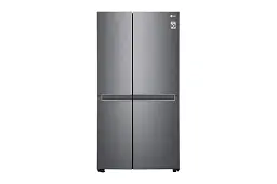 Холодильник SBS LG GC-B257JLYV 179х74х91см 2 двері 414 л морозильне відділення-229 л A+ NF Графіт (GC-B257JLYV)
