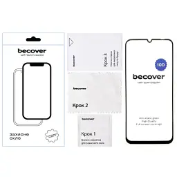 Скло захисне BeCover Realme C61 10D Black (712339) - мініатюра 3
