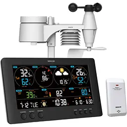 Розумна метеостанція Sencor SWS 12500 WIFI чорна [134772] - мініатюра 2