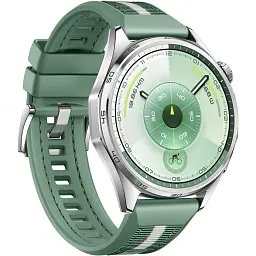 Смарт-годинник Smart Watch Huawei GT 6 46mm (55020FTV) Green (Woven Strap) UA - мініатюра 2