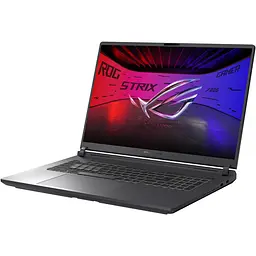Ігровий ноутбук ASUS ROG Strix G18 G815LW Intel Core Ultra 9 275HX до 5, 4 ГГц, 18, 2, 5K WQXGA, 240 Гц, G- Sync, 32 ГБ DDR5, 2 ТБ SSD, NVIDIA GeForce RTX 5080 16 ГБ GDDR7, Eclipse Gray - мініатюра 10