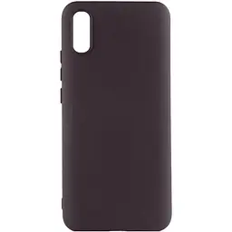 Чохол Silicone Cover Lakshmi (AA) для Xiaomi Redmi 9A Шоколадний / Chocolate