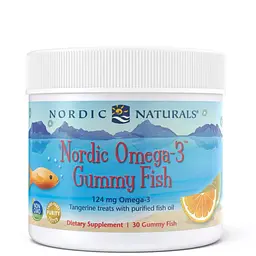 Жирні кислоти Nordic Naturals Nordic Omega-3 Gummies, 30 желейок мандарин