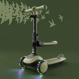 Самокат Kinderkraft Halley 2 Grassland Green (KRHALL02GRE0000) (5902533930180) - мініатюра 12