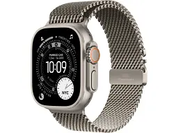 Смарт-годинник Apple Watch Ultra 3 GPS + Cellular 49mm Natural Tit. Case w. Natural Tit. Milanese Loop - Large (MF0E4)