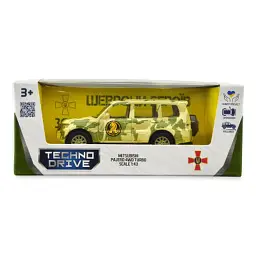 Машина TechnoDrive Автомодель серії Шеврони Героїв - Mitsubishi Pajero 4WD Tubro - 47 ОМБр (250361M) - мініатюра 6