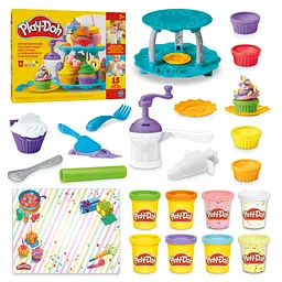 Набір для творчості Play-Doh Вежа капкейків з масою для ліплення (G0529) - мініатюра 15