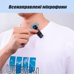 Петличка BOYA BY-V20 Type C з зарядним кейсом бездротовий мікрофон 2 шт. - мініатюра 8