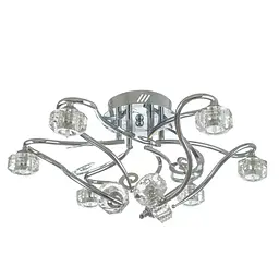 Люстра стельова Brille галогенна G4 20W CH (BR-585C/9)