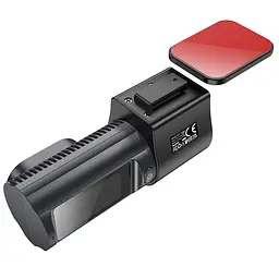 Відеореєстратор Hoco DV7 2K Display Hidden Driving Recorder Black - мініатюра 2