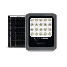 LED прожектор автономний Videx 500Lm 5000K (27409-000) - мініатюра 2