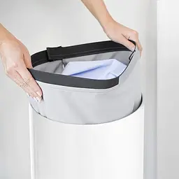 Бак для білизни Brabantia Laundry Bin, 35 л, білий (104367) - мініатюра 3