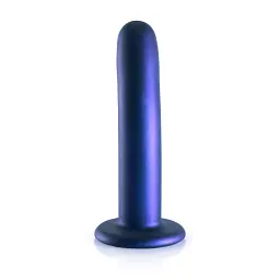 Фалоімітатор Ouch! Smooth G-Spot Dildo 6'' 15 см (синій) - мініатюра 2