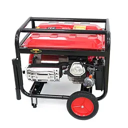 Генератор бензиновий COVAX EPH12500E2-GAS, 8.0kW, бензин/газ, однофазний 220V, 50Hz, DC12V, 18HP, Electric Starter, tank 25L, 705x560x570mm, 86kg - мініатюра 4