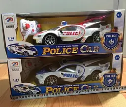 Радіокерована Поліцейська Машина з мігалками та Бузкою Bugatti Veyron - мініатюра 10