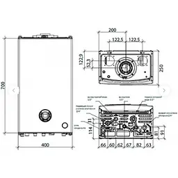 Газовий котел Nova Florida KC 24 Leo New Condensing - мініатюра 4