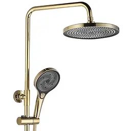 Душова система Rea Rebel gold з виливом REA-P2413, Золотий - мініатюра 4