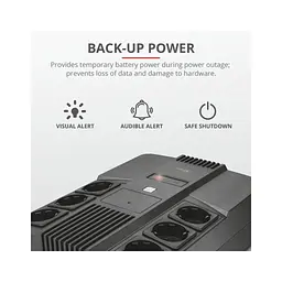 Пристрій безперебійного живлення Trust Maxxon 800VA UPS (23326_TRUST) - мініатюра 9
