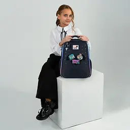 Рюкзак для початкової школи Kite Education каркасний 531 MH Чорний (MH26-531M) - мініатюра 19