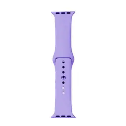 Ремінець Apple Watch Silicone 42/44/45/46/49 мм Elegant Фіолетовий S (39) (41) - мініатюра 2