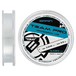 Волосінь Brain Tea м Pro 100 м 0.243 мм 5.5 кг