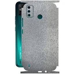 Защитная пленка StatusSKIN для Tecno Spark Go 2020 Корпус Винил Металл серебро
